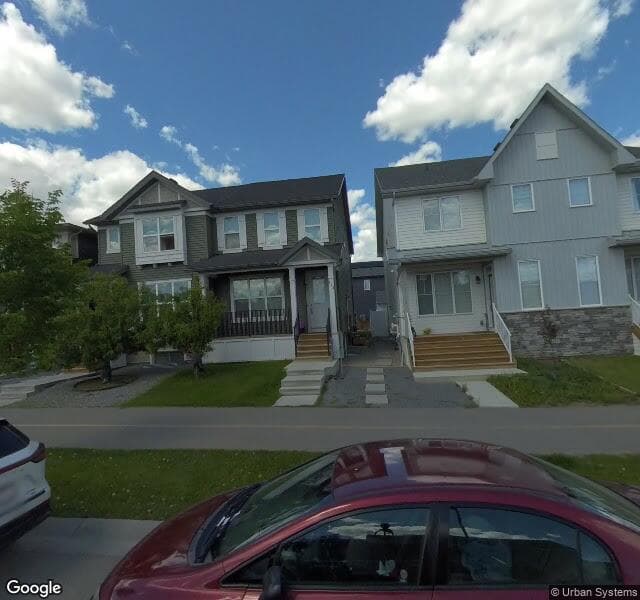 Street view of 812 Livingston Way NE, Calgary