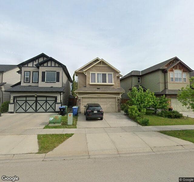 Street view of 1556 New Brighton Drive SE, Calgary