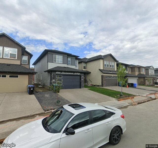 Street view of 80 Savanna Link NE, Calgary
