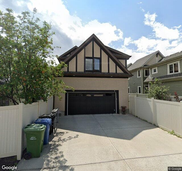 Street view of 155 Mike Ralph Way SW, Calgary