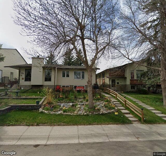 Street view of 31 Berwick Rise NW, Calgary