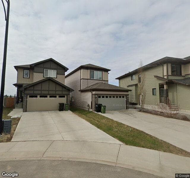 Street view of 7602 Creighton Place SW, Edmonton