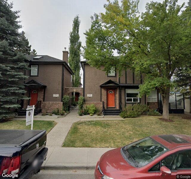 Street view of 1-1909 25A Street SW, Calgary
