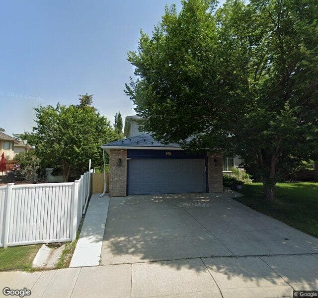 Street view of 10 Woodpark Circle SW, Calgary