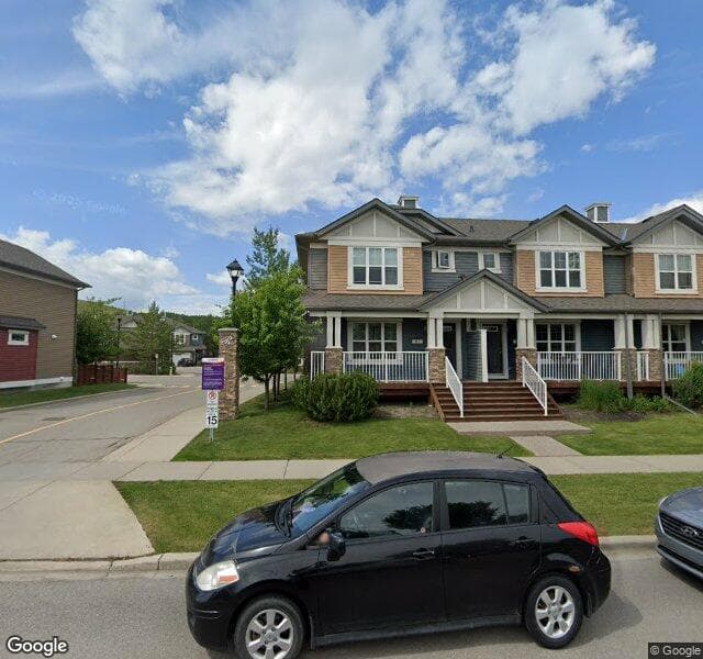 Street view of 97 Chaparral Valley Drive SE, Calgary