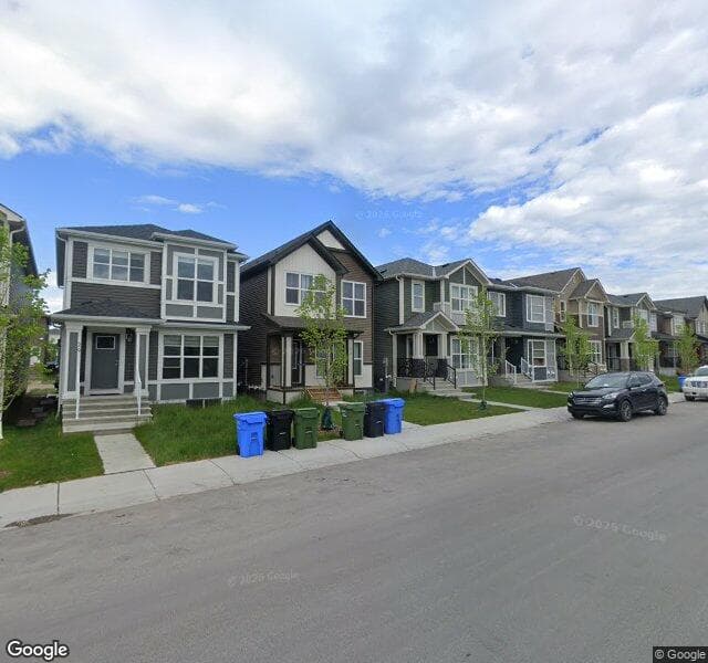Street view of 37 Savanna Link NE, Calgary