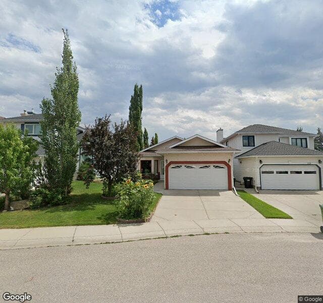 Street view of 129 Sierra Vista Terrace SW, Calgary