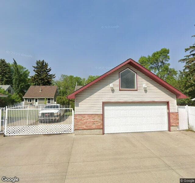 Street view of 12327 105 Street NW, Edmonton