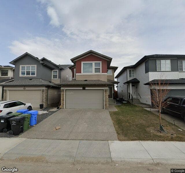 Street view of 628 Savanna Crescent NE, Calgary