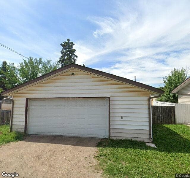 Street view of 5843 105 Street NW, Edmonton