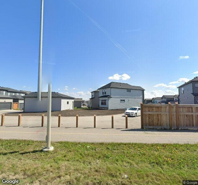 Street view of 91 Silverton Glen Crescent SW, Calgary