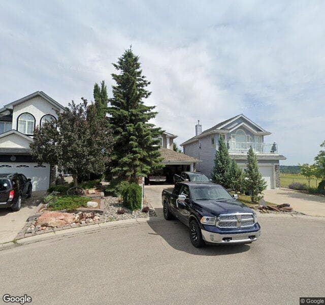 Street view of 195 Chaparral Ridge Circle SE, Calgary