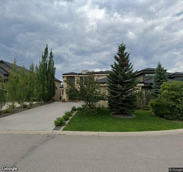 Street view of 137 Aspen Ridge Place SW, Calgary