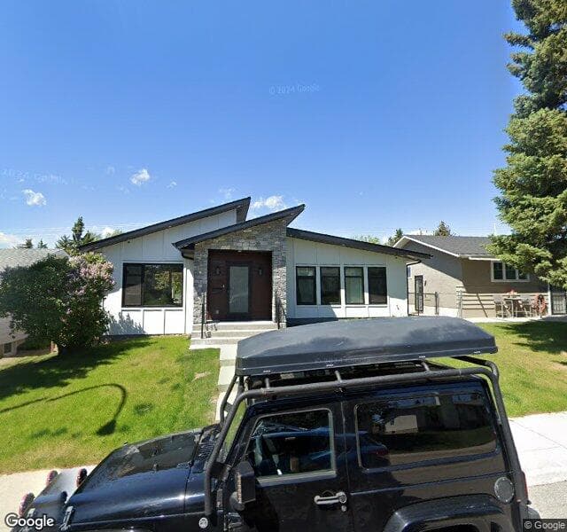 Street view of 5716 Lodge Crescent SW, Calgary