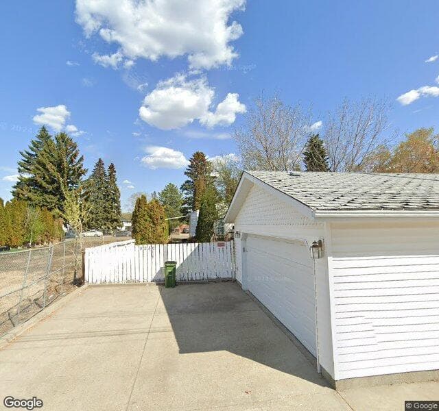 Street view of 9236 152 Street NW, Edmonton