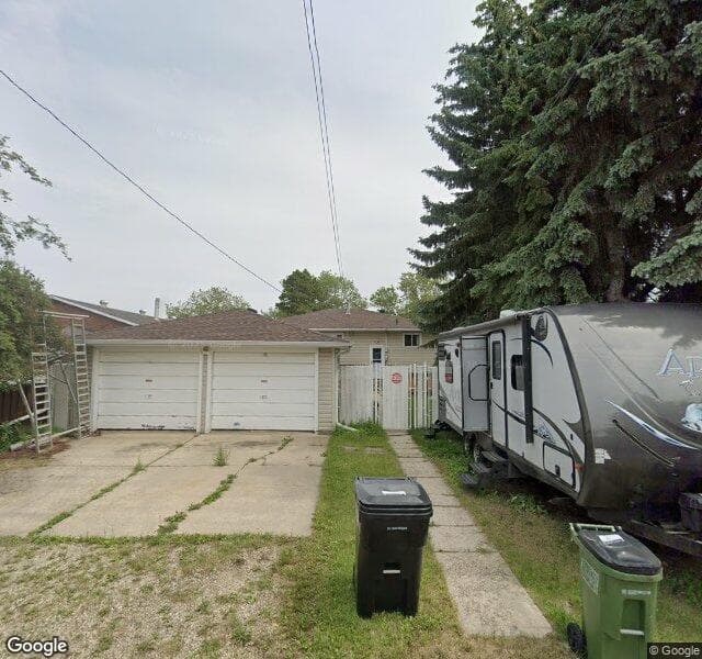 Street view of 11744 133 Street NW, Edmonton