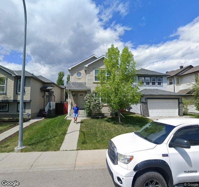 Street view of 18 Covepark Rise NE, Calgary