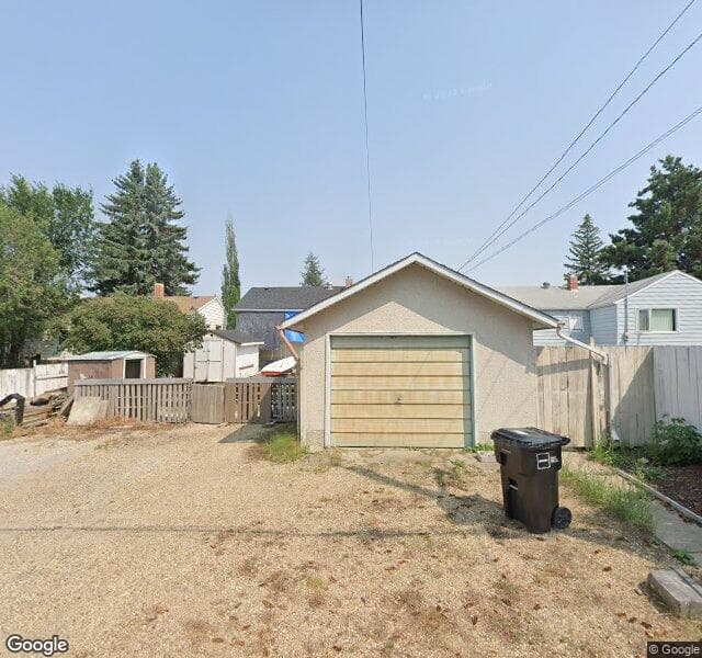 Street view of 9328 85 Street NW, Edmonton