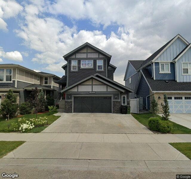 Street view of 7471 Colonel Mewburn Road NW, Edmonton