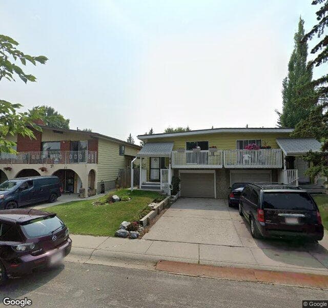 Street view of 25 Silverdale Place NW, Calgary