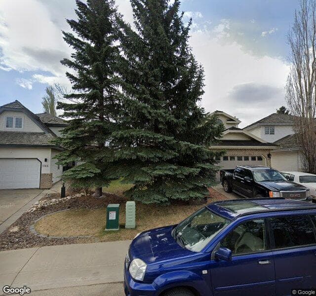 Street view of 1164 Wedgewood Boulevard NW, Edmonton