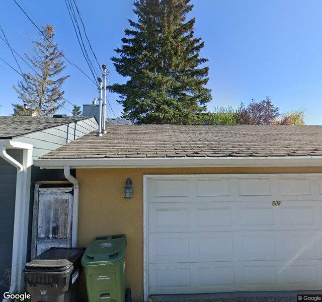 Street view of 609 16 Street NW, Calgary