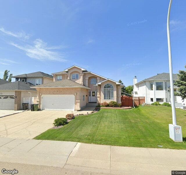 Street view of 15922 58 Street NW, Edmonton