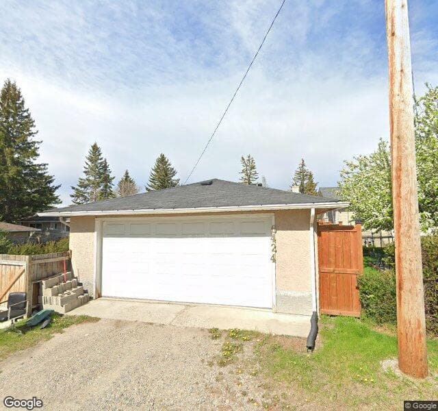 Street view of 6424 70 Street NW, Calgary