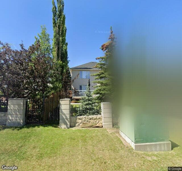Street view of 52 Strathridge Close SW, Calgary