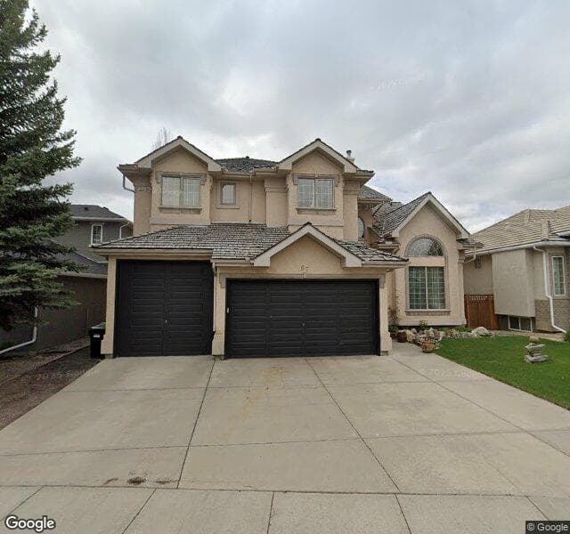 Street view of 67 Evergreen Rise SW, Calgary
