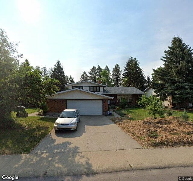 Street view of 6415 145A Street NW, Edmonton