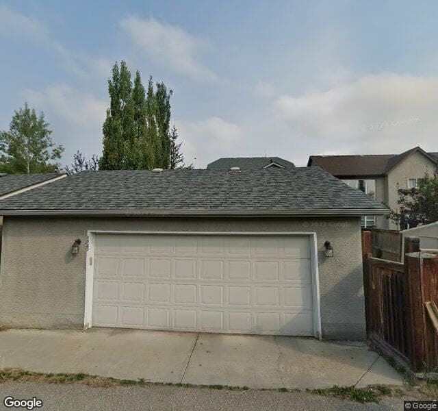 Street view of 8525 Wentworth Drive SW, Calgary