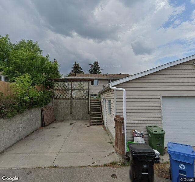Street view of 5056 Whitestone Way NE, Calgary