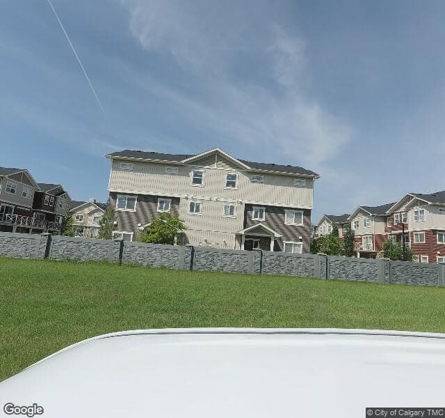 Street view of 209 Skyview Ranch Grove NE, Calgary