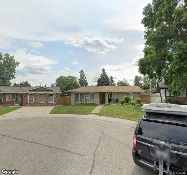 Street view of 74 Lake Christina Close SE, Calgary