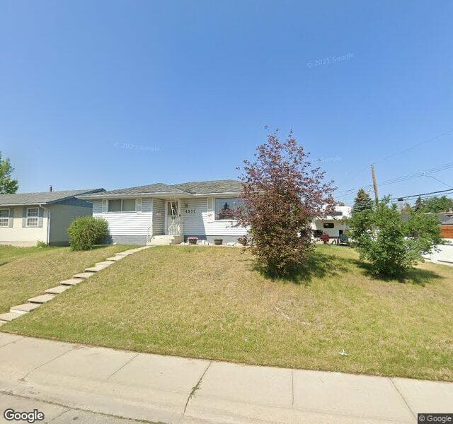Street view of 4911 Marian Road NE, Calgary