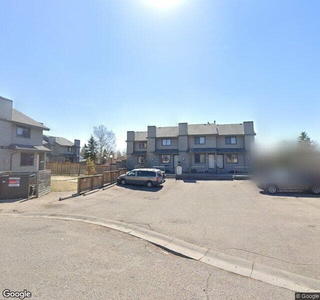 Street view of 8-3 Fonda Hill SE, Calgary