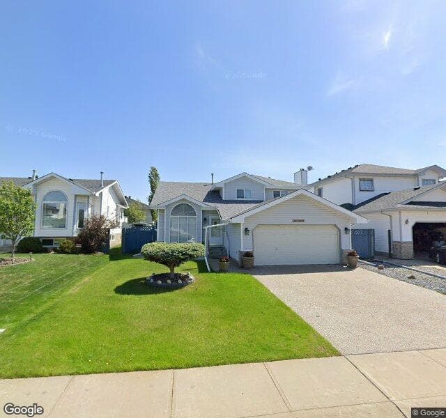 Street view of 15915 59 Street NW, Edmonton