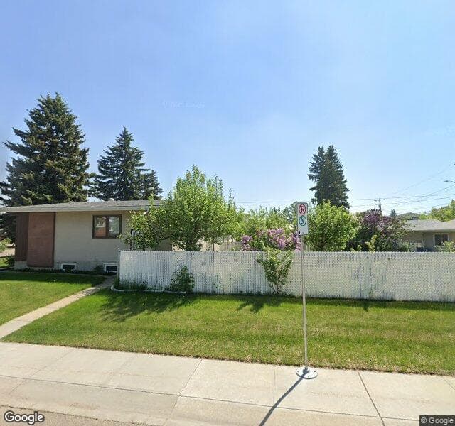 Street view of 13344 104 Street NW, Edmonton
