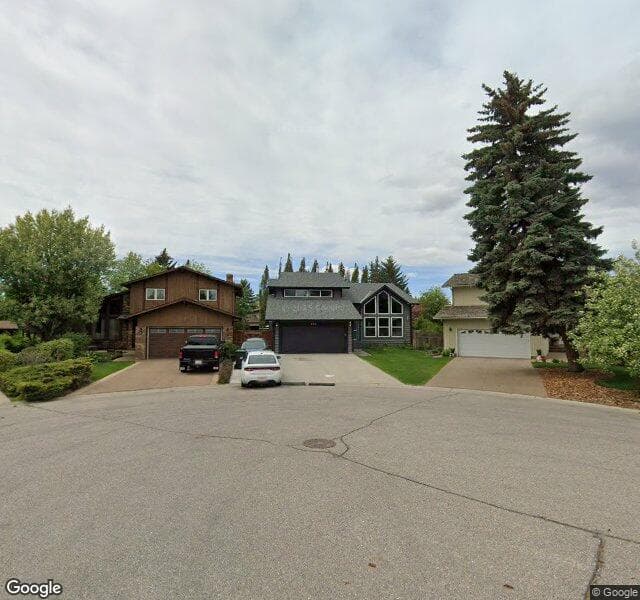 Street view of 343 Deer Side Place SE, Calgary