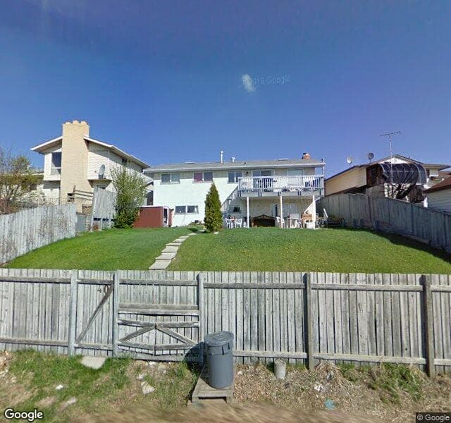 Street view of 40 Thornaby Crescent NW, Calgary