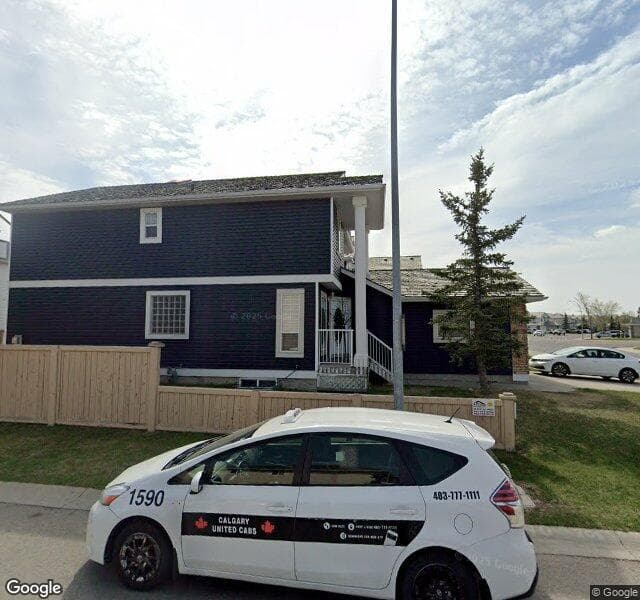 Street view of 717 Coral Springs Boulevard NE, Calgary