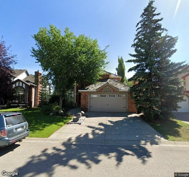 Street view of 7095 Christie Briar Manor SW, Calgary
