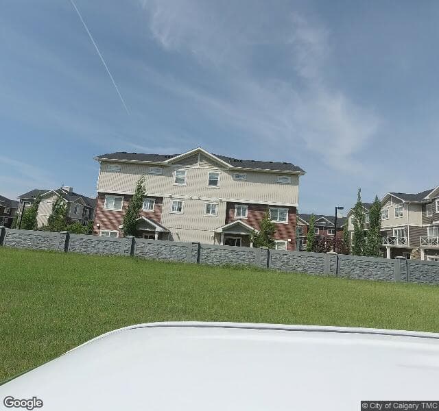 Street view of 307 Skyview Ranch Grove NE, Calgary