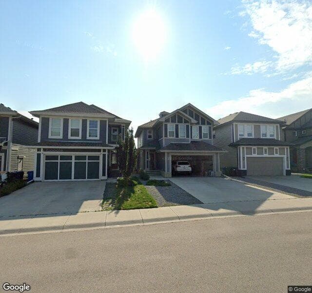 Street view of 52 Mahogany Way SE, Calgary