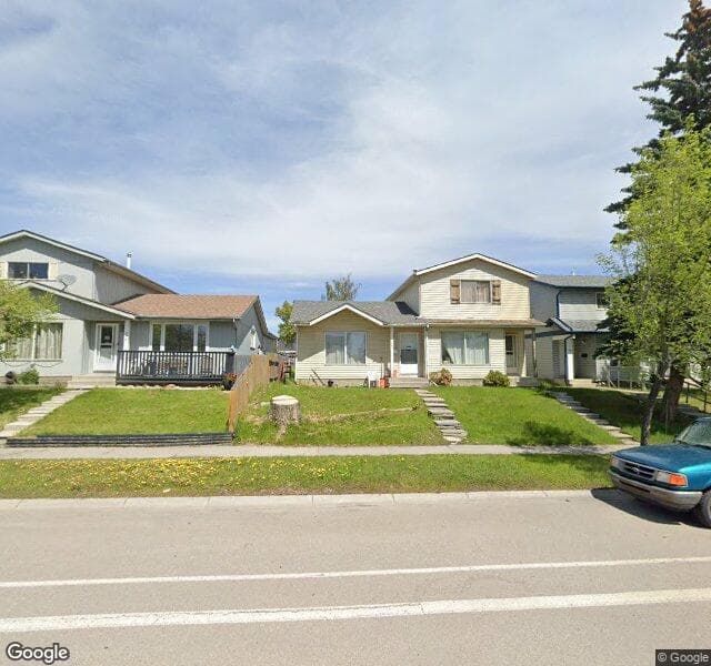 Street view of 106 Erin Woods Boulevard SE, Calgary