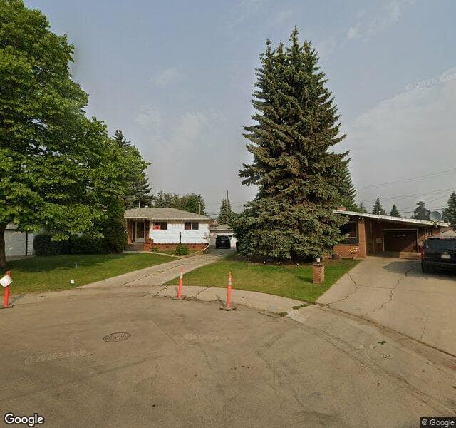 Street view of 8744 72 Street NW, Edmonton