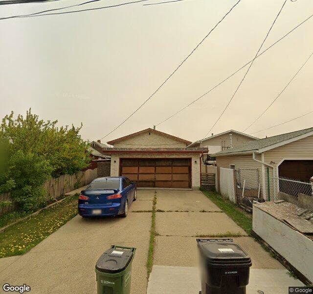 Street view of 12716 128 Street NW, Edmonton