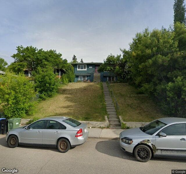 Street view of 840 Bridge Crescent NE, Calgary