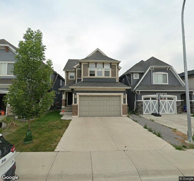 Street view of 196 Masters Rise SE, Calgary